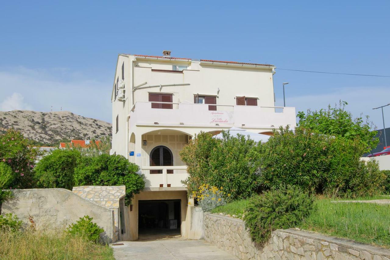 Villa Lavanda Pag Town Exterior foto